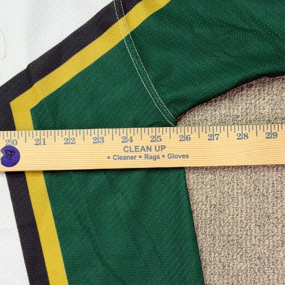 Vintage 90s CCM Dallas Stars NHL Air Knit Away Hockey Jersey Mens XXL Canada - Picture 8 of 10